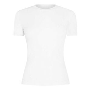 USA Pro Womens/Ladies Polyamide T-Shirt / White